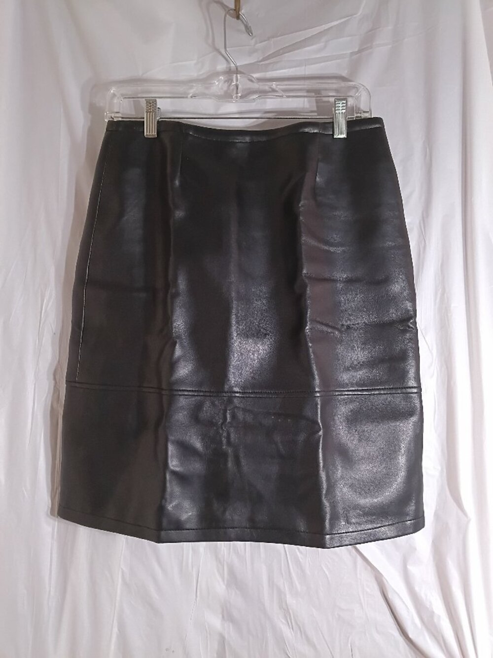 One Step Up Faux Leather Skirt Size Medium